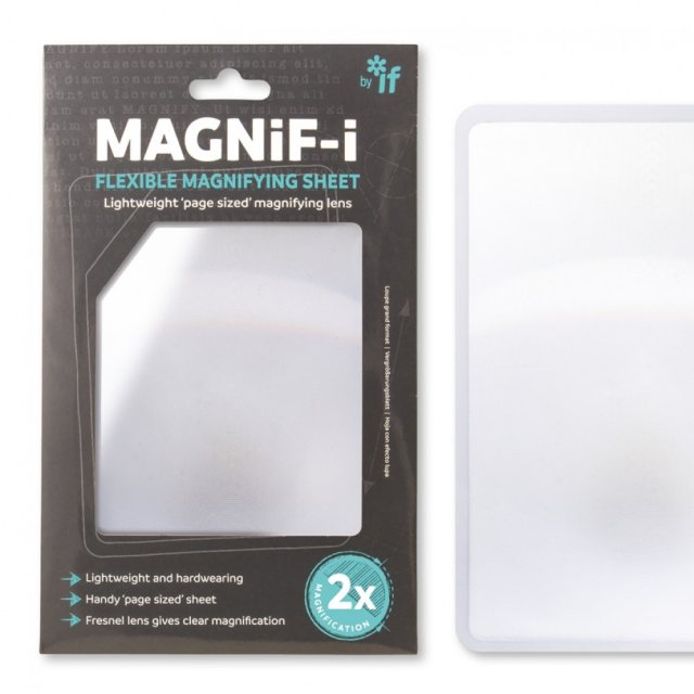 If Magnif-I Flexible Magnifying Sheet