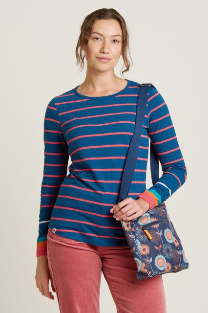 Brakeburn Brakeburn Striped Tee Multi Navy