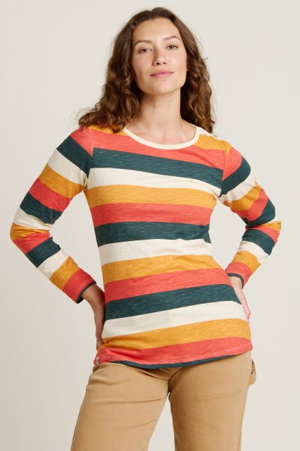 Brakeburn Brakeburn Long Sleeved Striped Tee Multi