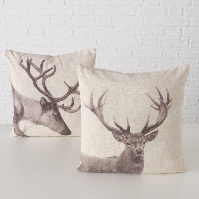 BOLTZE Boltze Hunting Deer Cushion Assorted