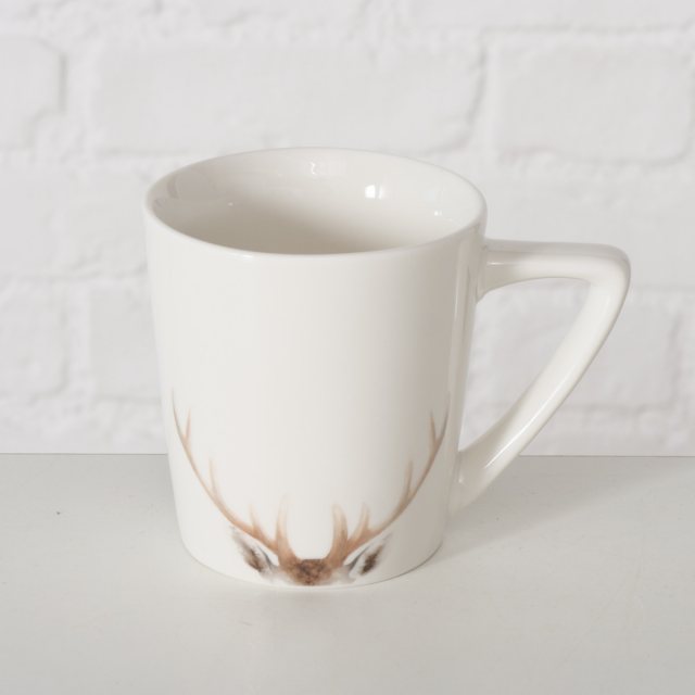 BOLTZE Boltze Aspen Deer Mug 300ml White