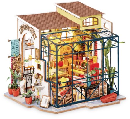 Rolife Emily's Flower Shop Miniature House Kit