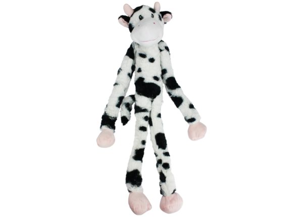 Happy Pet Swingin Slevins Large Cow Dog Toy