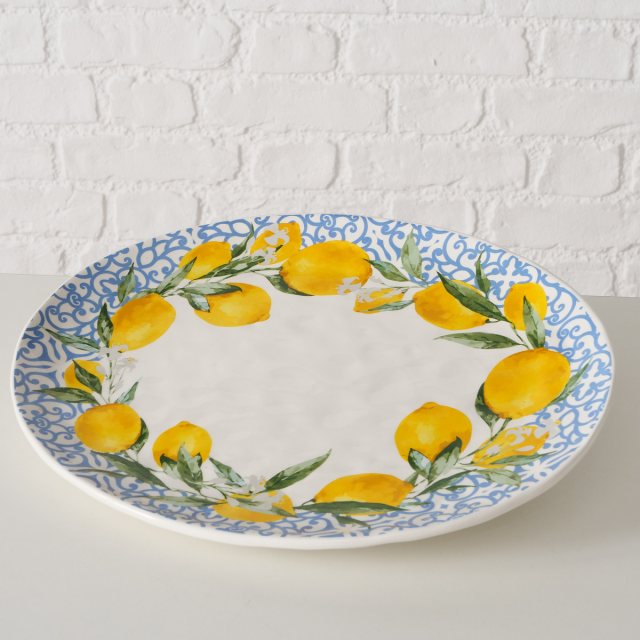 Boltze Lemony Capri Plate Blue