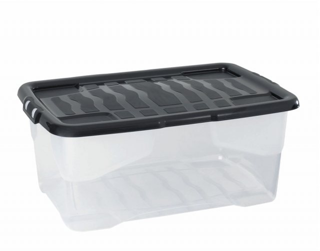 Clear Storage Box With Lid