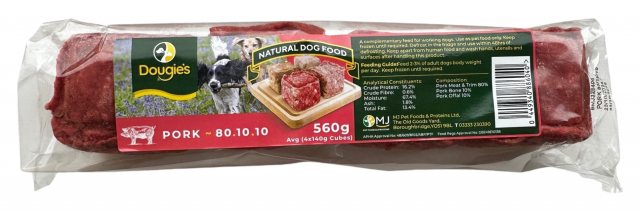 Dougie's Frozen Pork Mince 560g