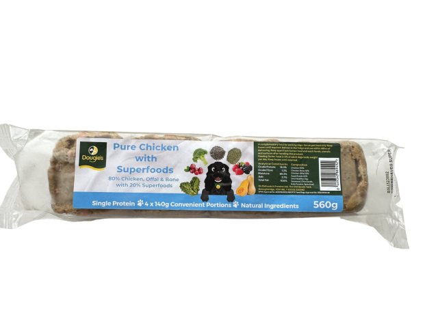 Dougie's Frozen Pure Chicken Mince With Superfoods 560g