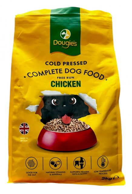 Dougie's Cold Pressed Complete Dog Food Chicken