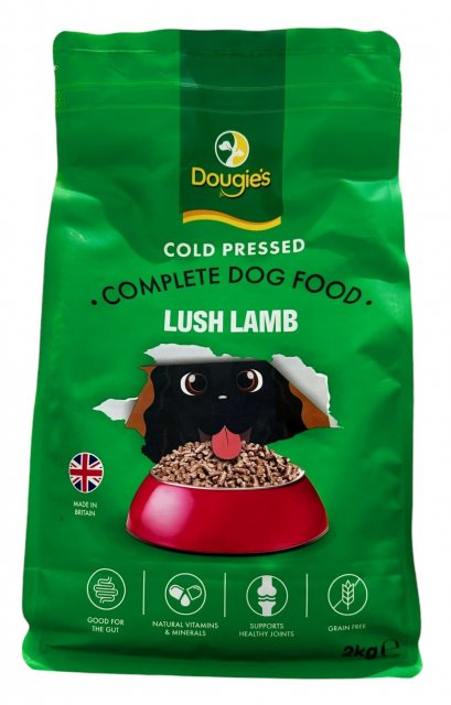 Dougie's Cold Pressed Complete Dog Food Lamb