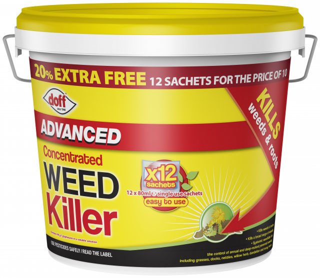 Doff Advance Weedkiller Concentrate 12 x 80ml