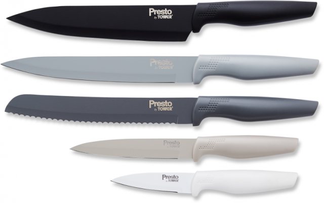 TOWER Tower Presto Knife Set 5 Piece