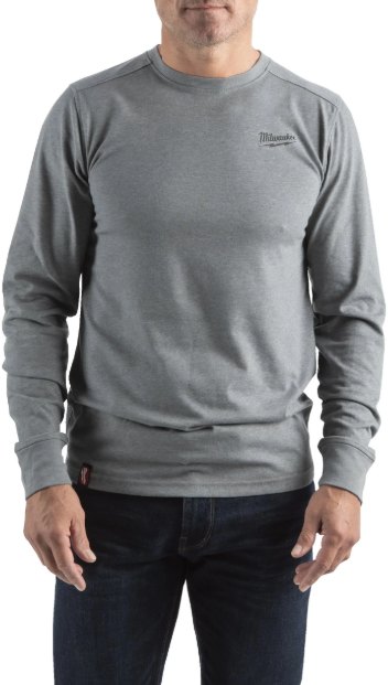 MILWAUKE Milwaukee Hybrid Long Sleeved T-Shirt Grey