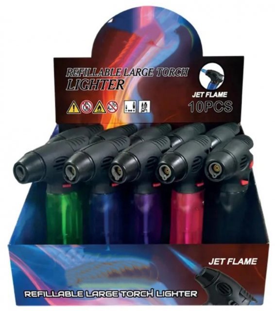 OTTERDEN Refillable Jet Torch Lighter Assorted