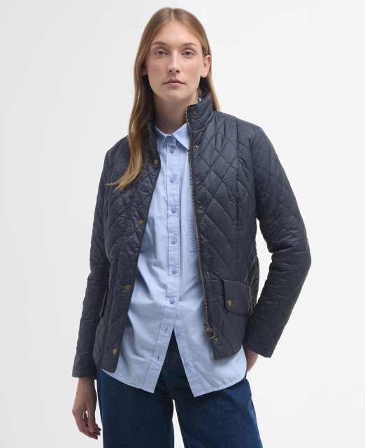 Barbour Barbour Cavalry Quilted Jacket Navy