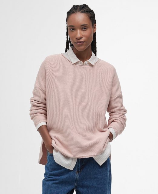 Barbour Barbour Marine Knitted Jumper Pink