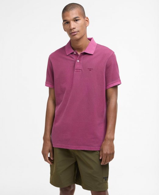 Barbour Barbour Polo Shirt Washed Raspberry