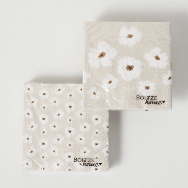 BOLTZE Boltze Canea Floral Napkin 20 Pack Assorted