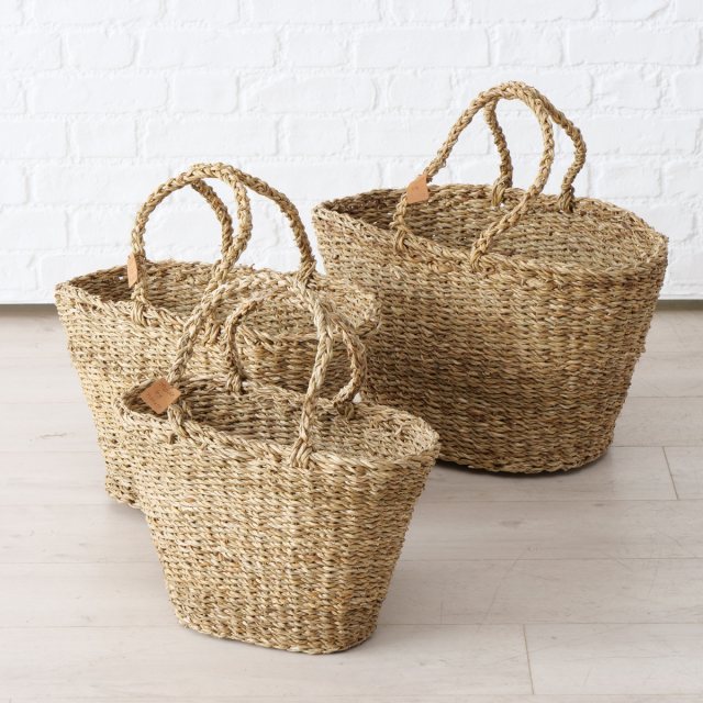 BOLTZE Boltze Sophy Seagrass Basket