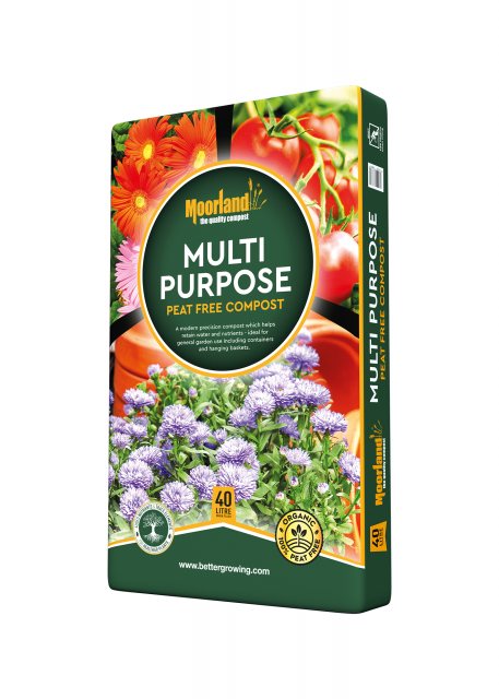 MOORLAND Moorland Multi Purpose Peat Free Compost 40L