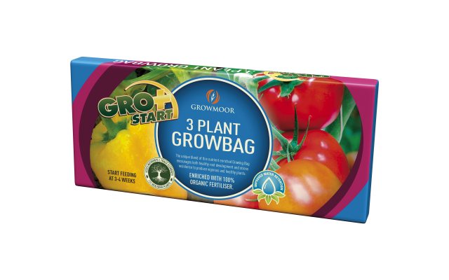 GROWMOOR Growmoor 3 Plant Growbag 24L