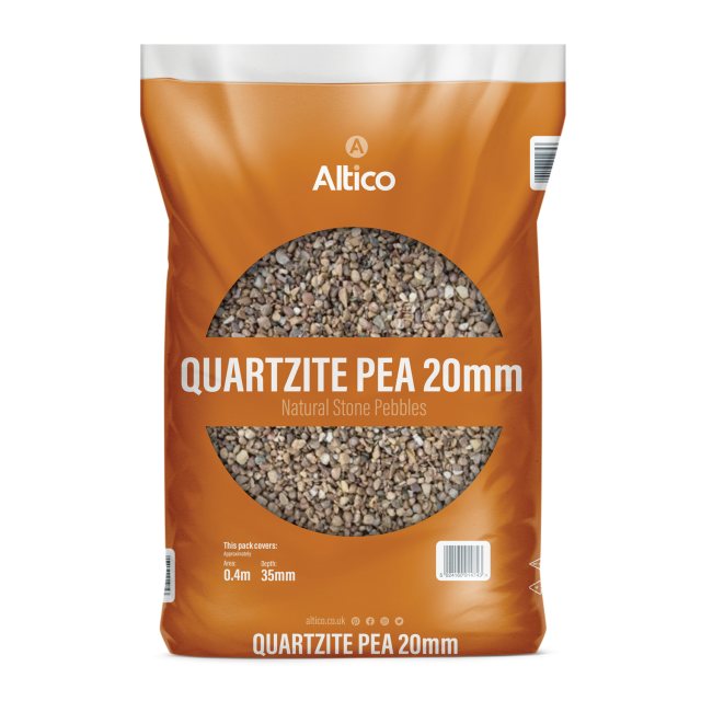 Altico Altico Quartzite Pea Gravel Chippings 10-22mm