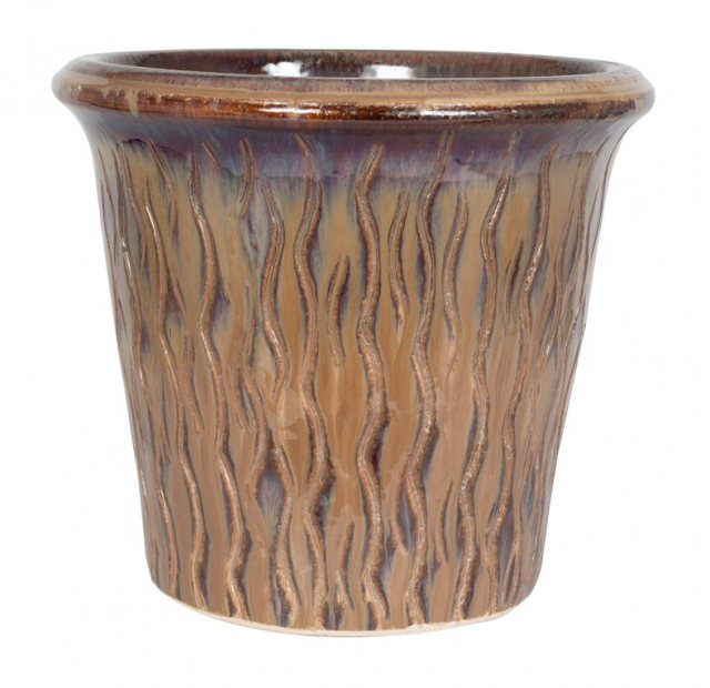 Apta Apta Obsidian Cone Plant Pot