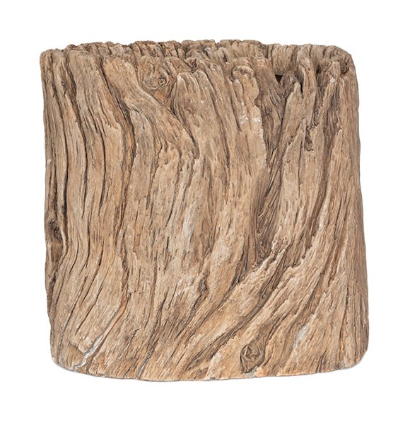 Apta Driftwood Planter Cream