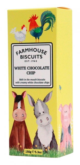 Farmhouse Biscuits White Chocolate Chip Biscuits 150g