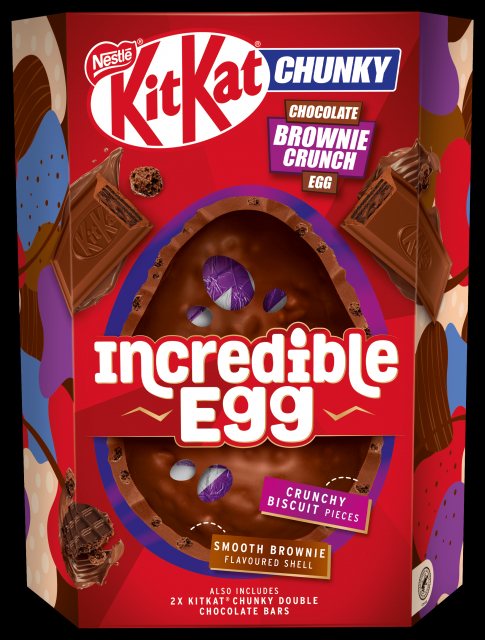 Kitkat Chunky Incredible Chocolate Brownie Crunch Egg 384g