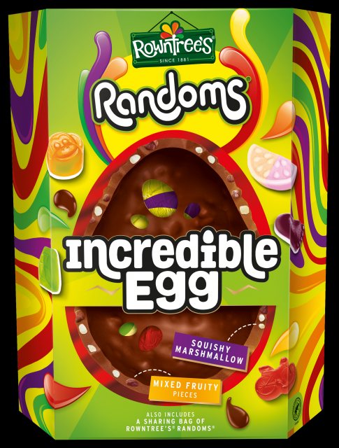 Rowntrees Randoms Incredible Easter Egg 380g