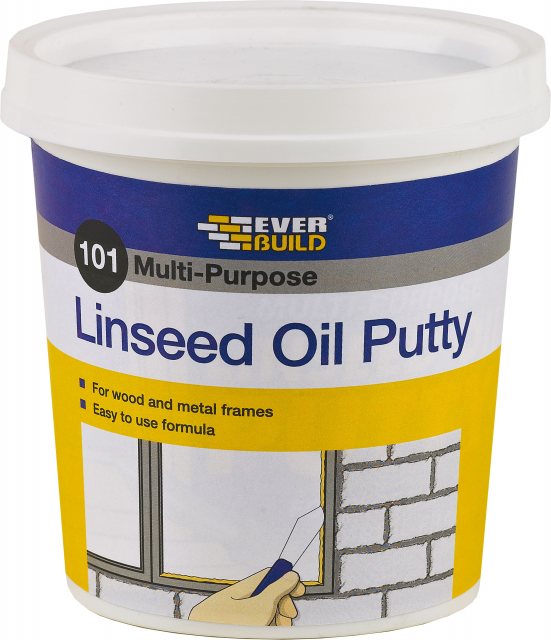 Everbuild Everbuild 101 Linseed Oil Putty 1kg