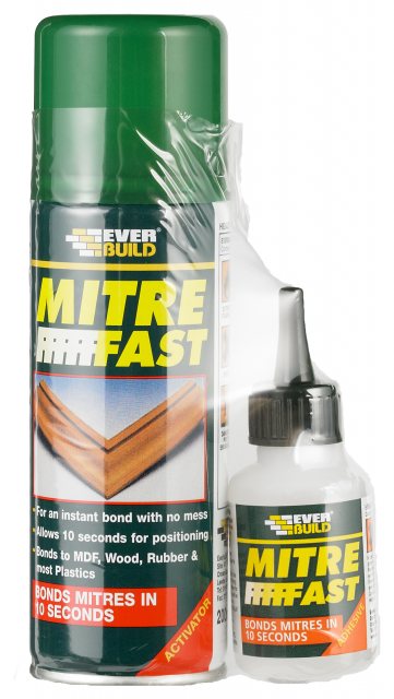 Everbuild Everbuild Mitre Fast Bonding Kit 50g 200ml