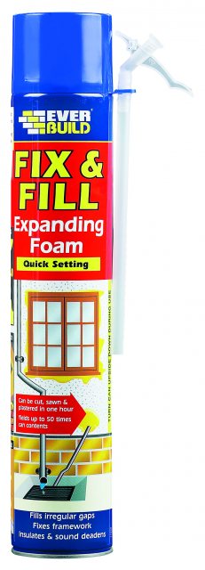 Everbuild Everbuild Fix & Fill Expanding Foam 500ml