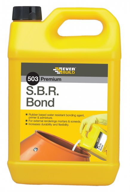 Everbuild Everbuild 503 Premium SBR Bond Glue 5L