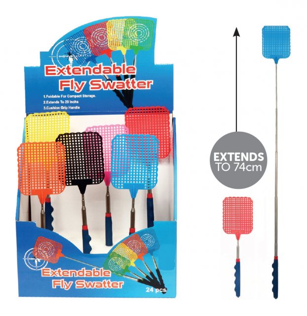 Extendable Fly Swat Assorted