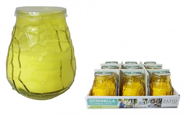 Citronella Candle Glass Jar