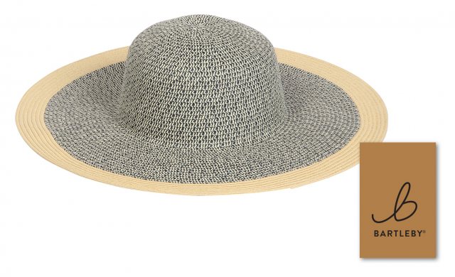 BARTLEB Bartleby Contrast Edge Fedora Cream/Navy