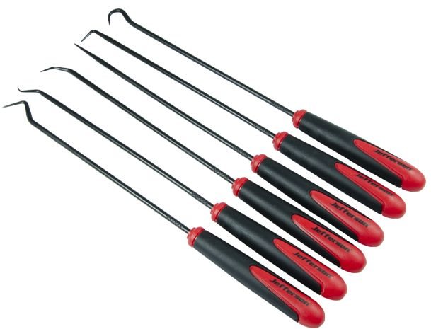 Jefferson Tools Jefferson Extra Long Pick & Hook Set 6 Piece