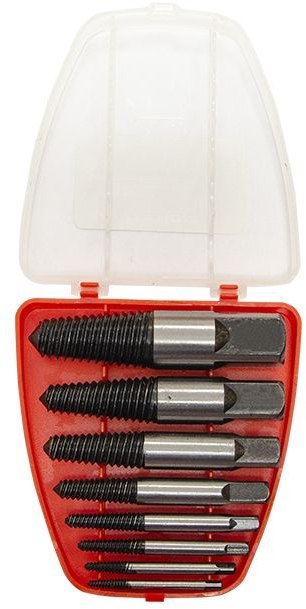 Jefferson Tools Jefferson Screw & Stud Extractor Set 8 Piece