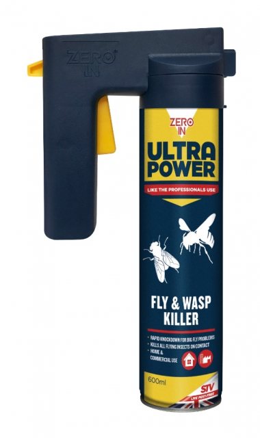 ZEROIN Zero In Ultra Power Fly & Wasp Killer 600ml