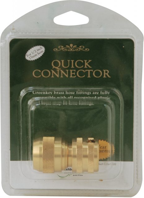 GREENKEY Greenkey Quick Hose Connector 1/2"