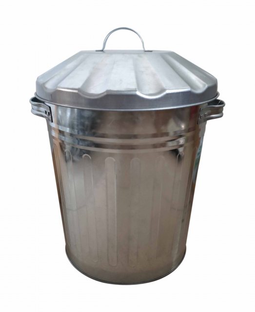 GREENKEY Greenkey Galvanised Dustbin