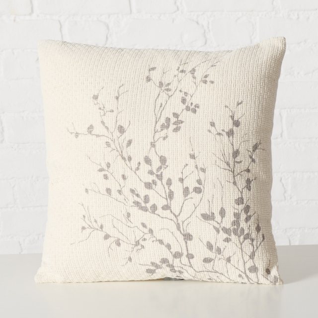 BOLTZE Boltze Maize Pillow Beige Leaf