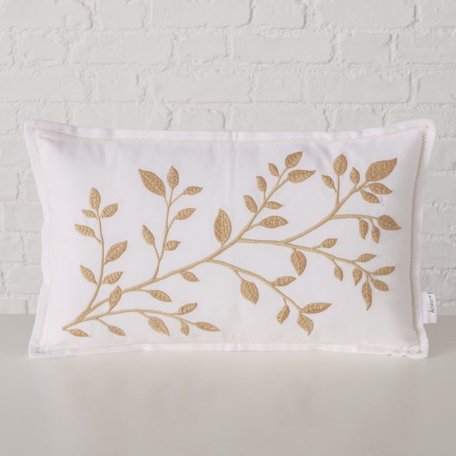 BOLTZE Boltze Wiola Pillow Beige Leaf