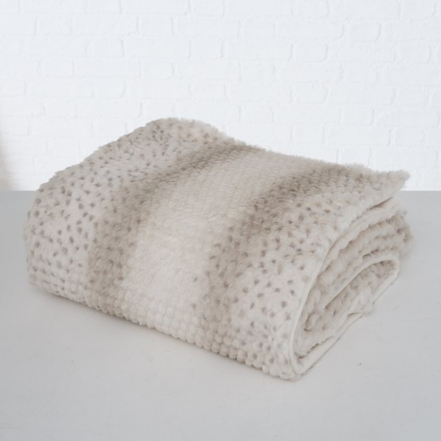 BOLTZE Boltze Eldar Blanket Beige 150cm