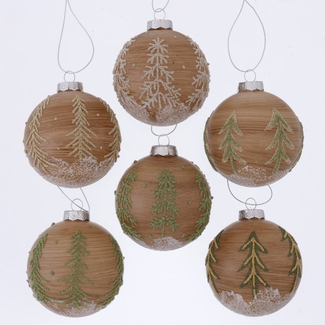 BOLTZE Boltze Woody Bauble 80cm Assorted