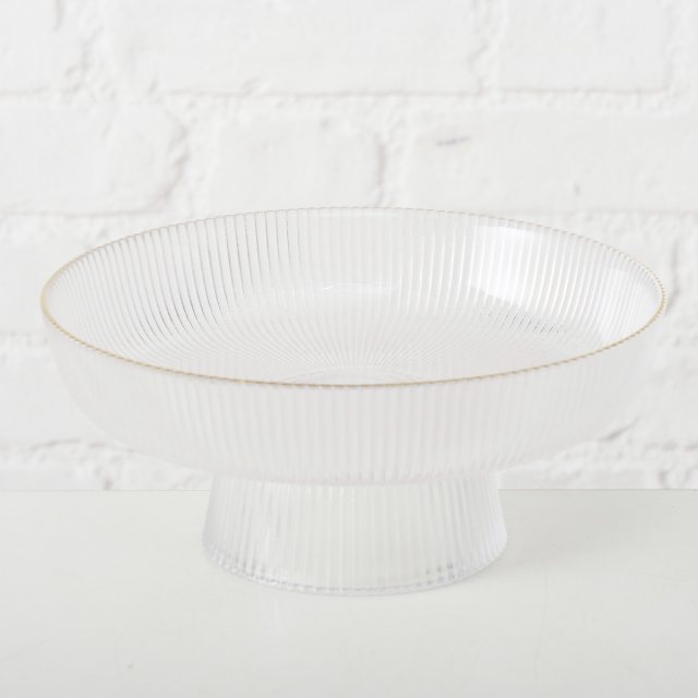 BOLTZE Boltze Riglio Glass Bowl With Stand