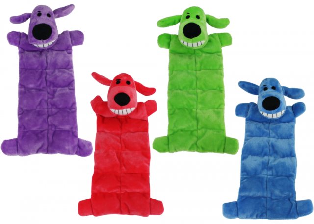 HAPPYPET Happy Pet Loofa Dog Squeaker Mat Assorted