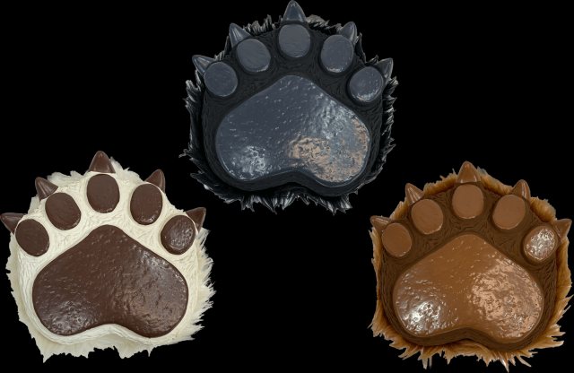 HAPPYPET Happy Pet Bear Paw Assorted