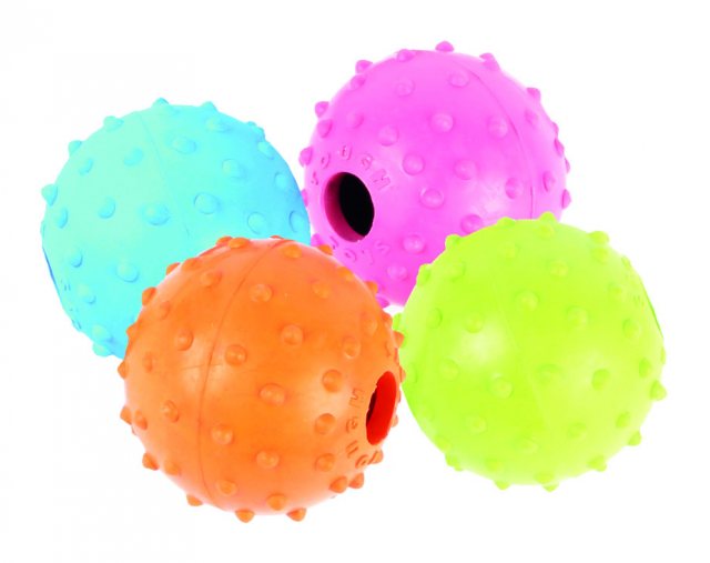 HAPPYPET Studded Ball & Bell Assorted